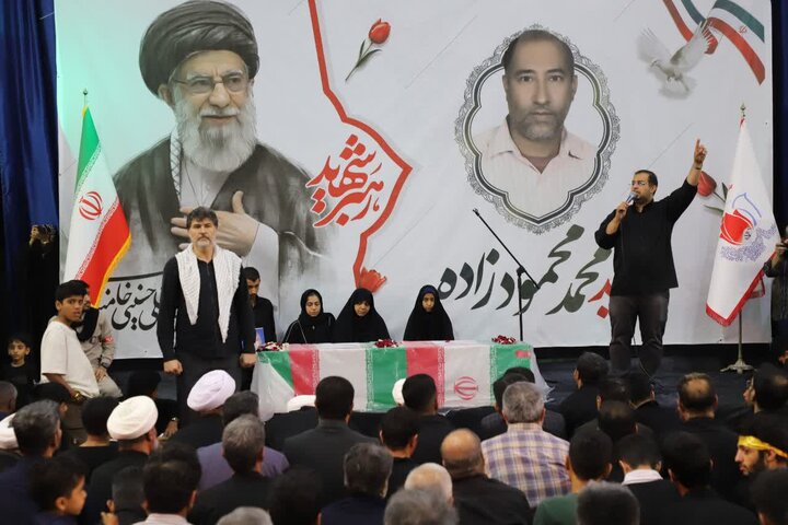 تصاویر/تشییع شهید محمد محمودی زاده