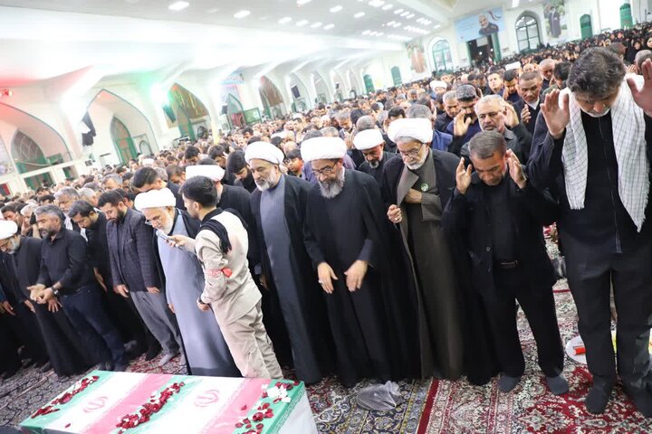 تصاویر/تشییع شهید محمد محمودی زاده