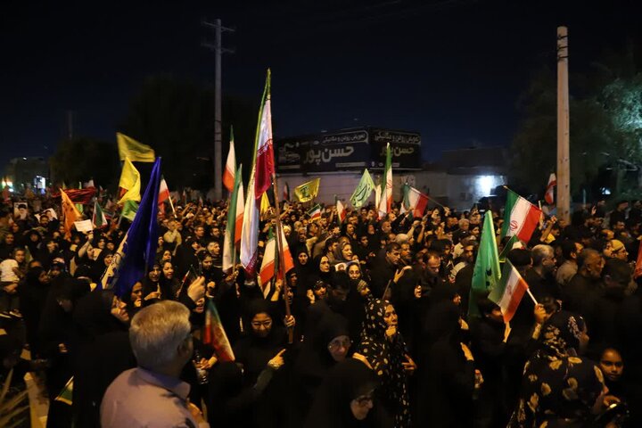 تصاویر/تشییع شهید محمد محمودی زاده