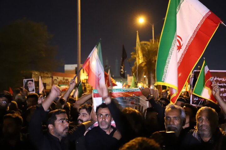 تصاویر/تشییع شهید محمد محمودی زاده