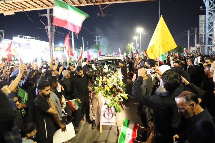 تصاویر/تشییع شهید محمد محمودی زاده