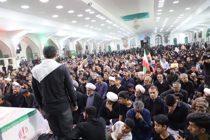 تصاویر/تشییع شهید محمد محمودی زاده