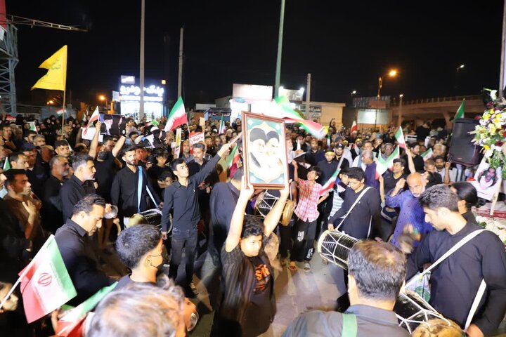تصاویر/تشییع شهید محمد محمودی زاده