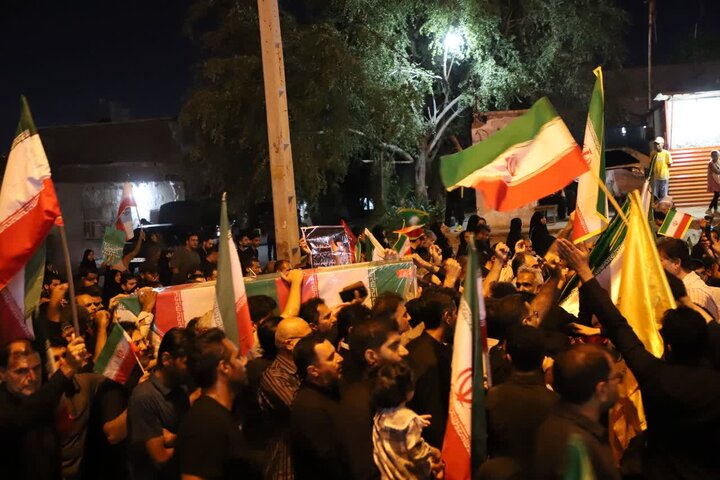 تصاویر/تشییع شهید محمد محمودی زاده