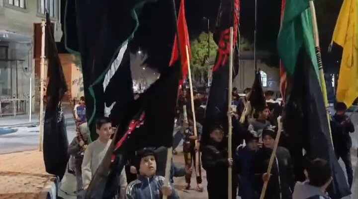 تصاویر/ عزاداری مردم ولایتمدار و غیوربادرود درهفتمین روزشهادت رهبر شهید انقلاب