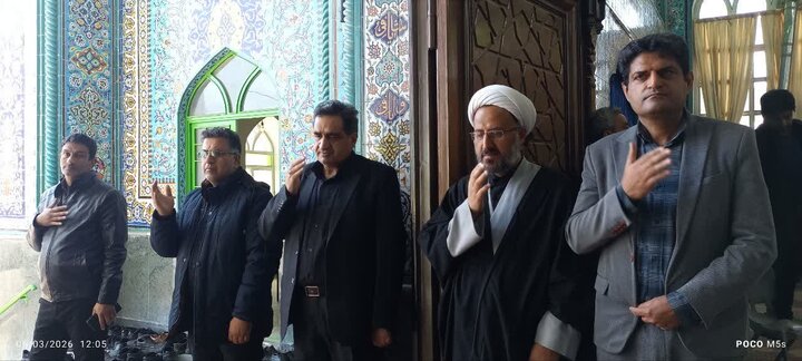تصاویر/ عزاداری مردم ولایتمدار و غیوربادرود درهفتمین روزشهادت رهبر شهید انقلاب