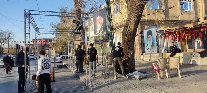 تصاویر / فعالیتهای فرهنگی طلاب مدرسه علمیه شیخ الاسلام قزوین
