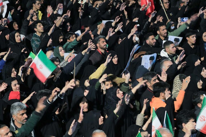 تصاویر| وداع با شهید حسین محمدآبادی در میدان ابوذر بیرجند