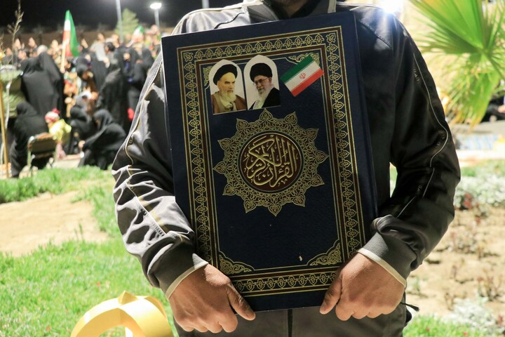 تصاویر| وداع با شهید حسین محمدآبادی در میدان ابوذر بیرجند