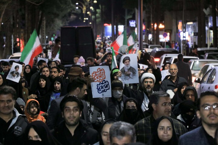 تصاویر| وداع با شهید حسین محمدآبادی در میدان ابوذر بیرجند