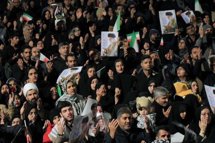 تصاویر| وداع با شهید حسین محمدآبادی در میدان ابوذر بیرجند