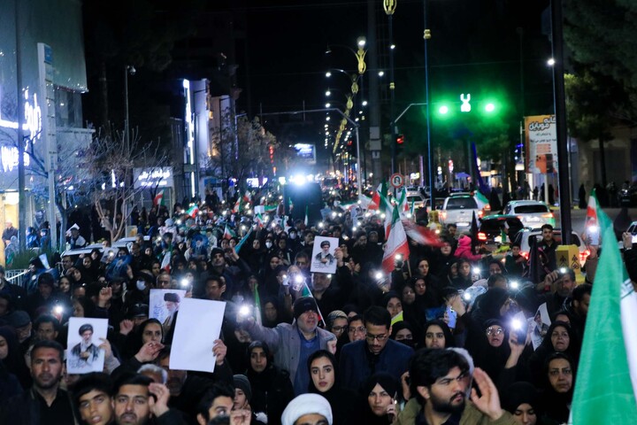 تصاویر| وداع با شهید حسین محمدآبادی در میدان ابوذر بیرجند