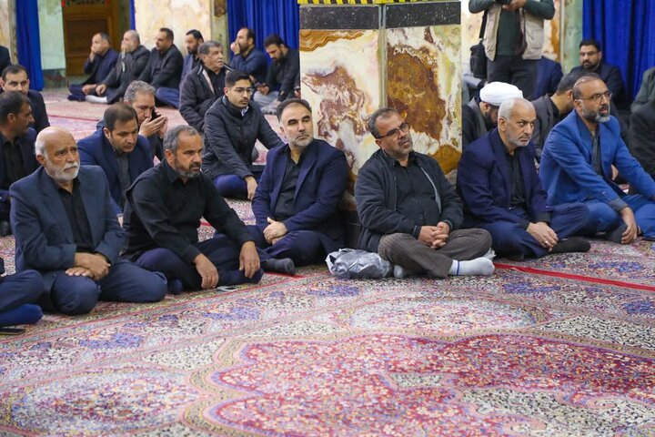 تصاویر/ مراسم گرامیداشت شهادت امام خامنه ای و شهدای جنگ رمضان در یزد
