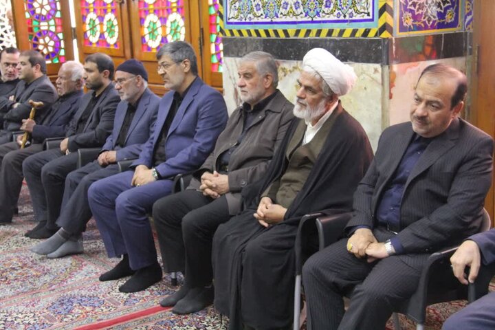 تصاویر/ مراسم گرامیداشت شهادت امام خامنه ای و شهدای جنگ رمضان در یزد