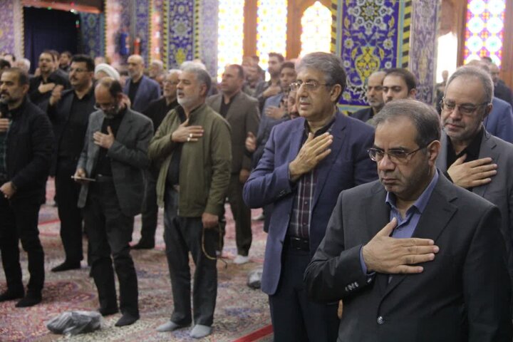 تصاویر/ مراسم گرامیداشت شهادت امام خامنه ای و شهدای جنگ رمضان در یزد