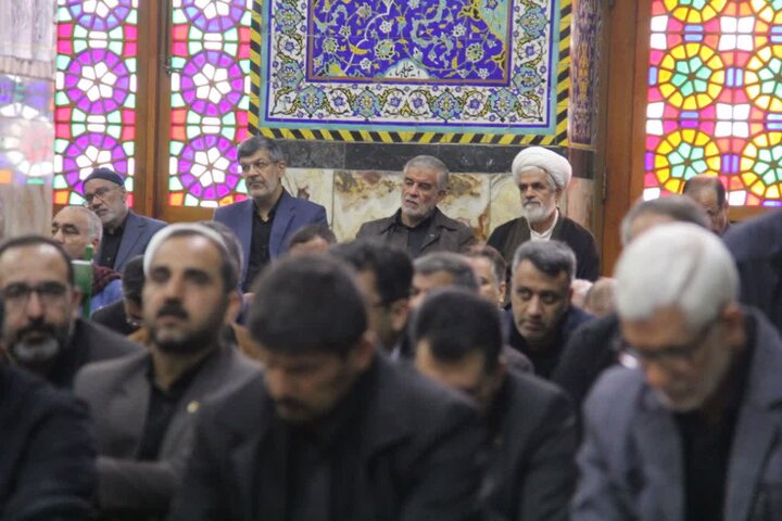 تصاویر/ مراسم گرامیداشت شهادت امام خامنه ای و شهدای جنگ رمضان در یزد