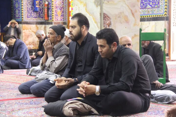 تصاویر/ مراسم گرامیداشت شهادت امام خامنه ای و شهدای جنگ رمضان در یزد