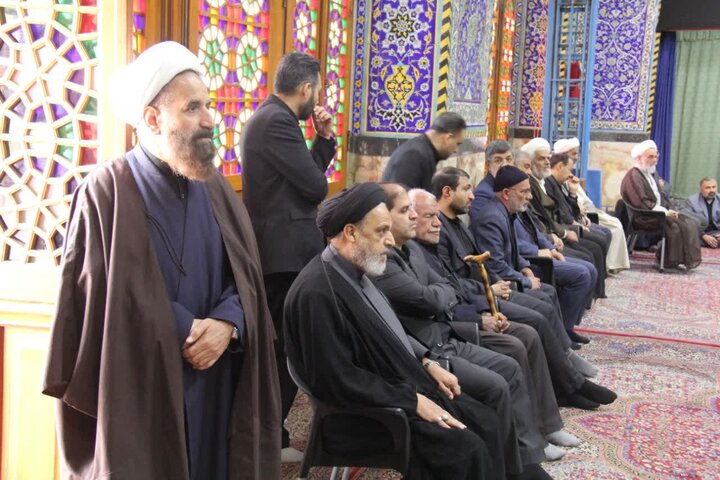 تصاویر/ مراسم گرامیداشت شهادت امام خامنه ای و شهدای جنگ رمضان در یزد