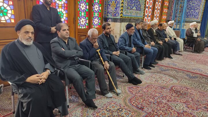تصاویر/ مراسم گرامیداشت شهادت امام خامنه ای و شهدای جنگ رمضان در یزد