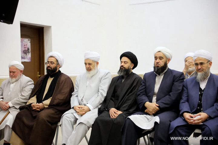 تصاویر / تجدید میثاق علمای اهل سنت استان گلستان با آرمان های امامین انقلاب