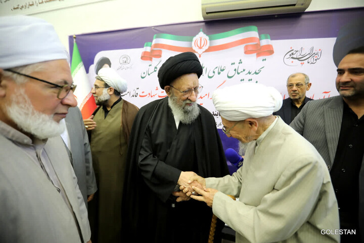 تصاویر / تجدید میثاق علمای اهل سنت استان گلستان با آرمان های امامین انقلاب