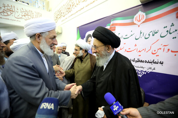تصاویر / تجدید میثاق علمای اهل سنت استان گلستان با آرمان های امامین انقلاب