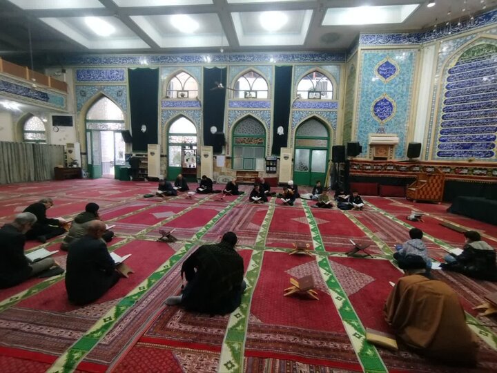 تصاویر/ گرامیداشت «شهدای تجاوز آمریکایی صهیونسیتی به ایران» در مسجد ولیعصر(عج)