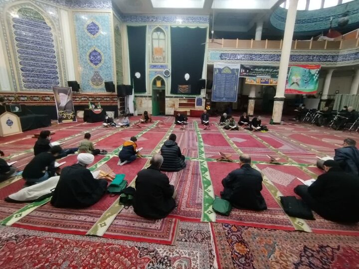تصاویر/ گرامیداشت «شهدای تجاوز آمریکایی صهیونسیتی به ایران» در مسجد ولیعصر(عج)