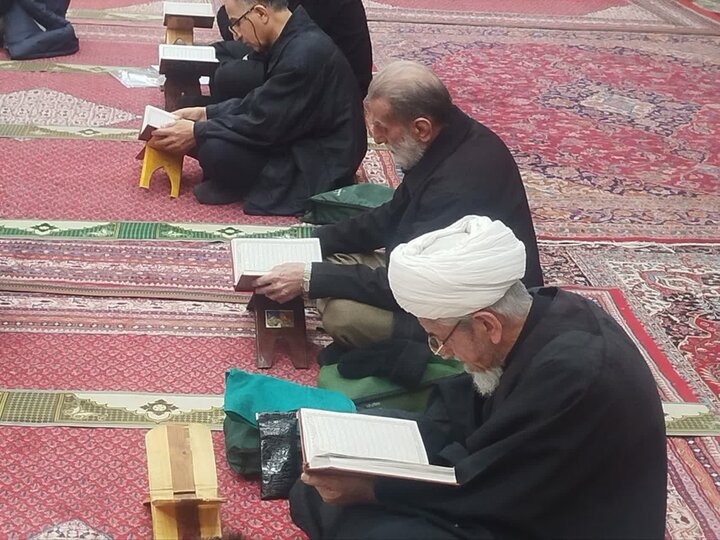 تصاویر/ گرامیداشت «شهدای تجاوز آمریکایی صهیونسیتی به ایران» در مسجد ولیعصر(عج)