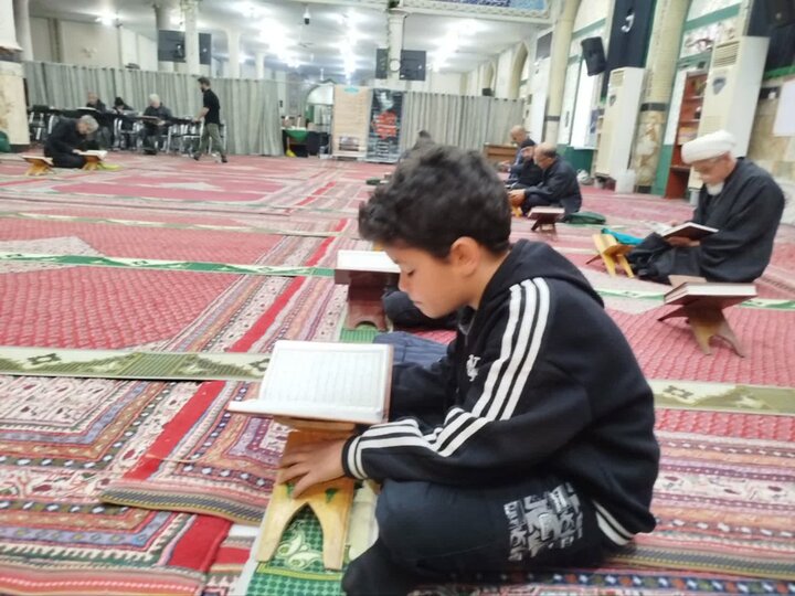 تصاویر/ گرامیداشت «شهدای تجاوز آمریکایی صهیونسیتی به ایران» در مسجد ولیعصر(عج)