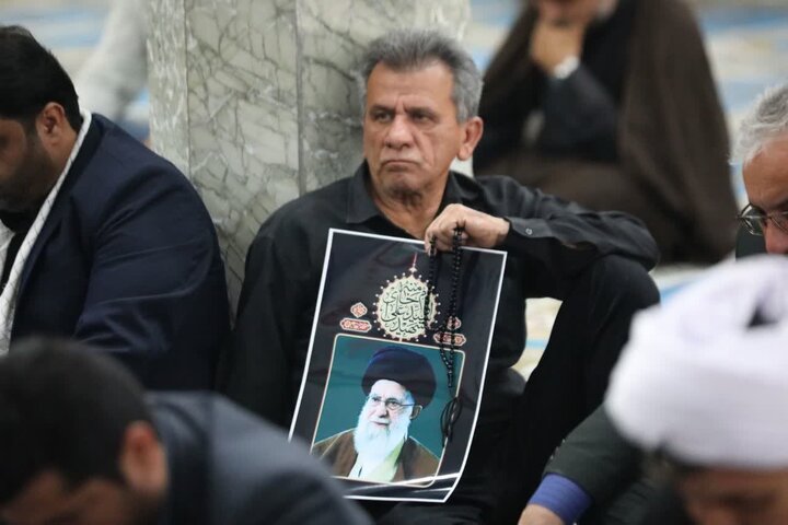 تصاویر/ طنین انتقام خواهی  مردم عزادار پارسیان
