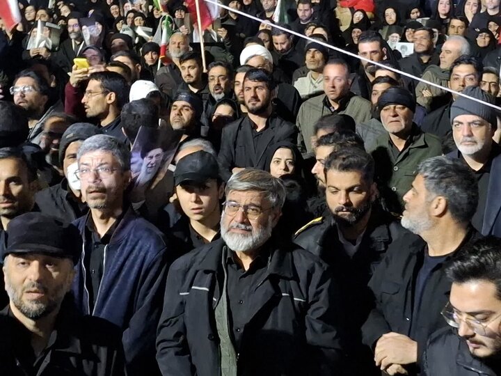 تصاویر | مراسم وداع شهدای حمله جنایتکارانه آمریکایی و صهیونی در کاشان
