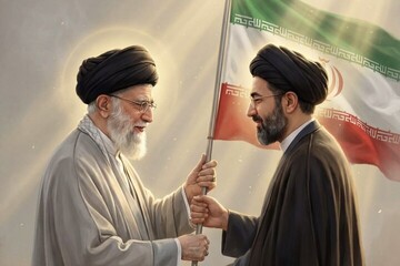 بیعت دبیران و نمایندگان ستاد امر به معروف با ولی فقیه
