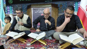 تصاویر/ شب نوزدهم ماه رمضان در مسجد جامع بهاباد