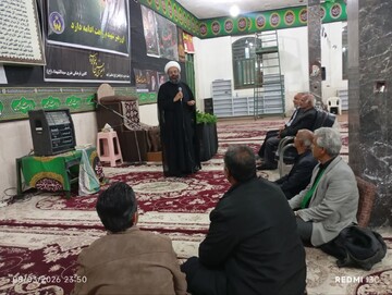 تصاویر/ حضور امام جمعه خاتم در مراسم احیای روستانشینان