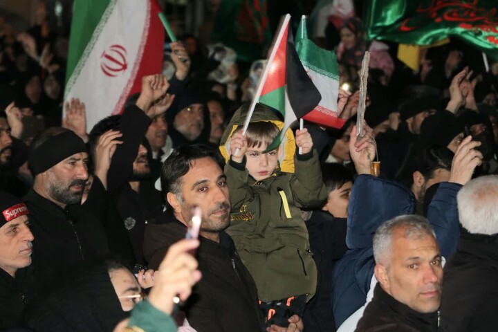 حضور باشکوه مردم ولایتمدار نظرآباد در دفاع از میهن عزیزمان