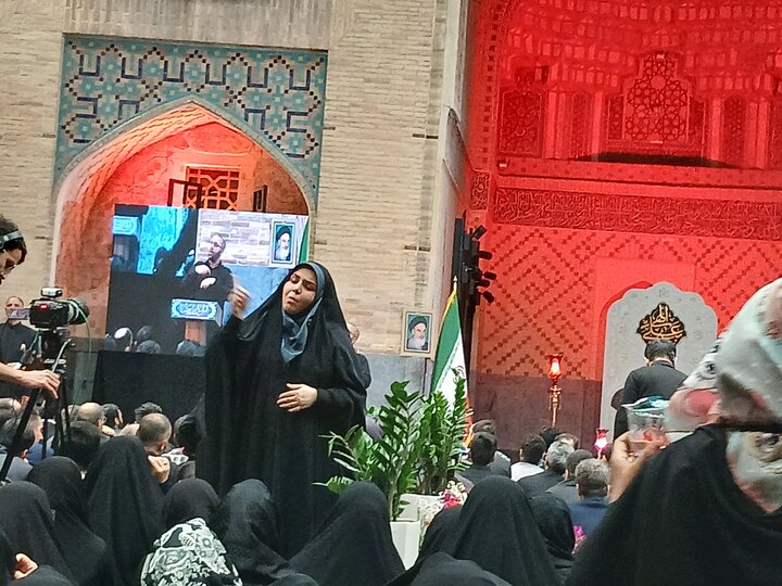 تصاویر/ اشاره مهر مراسم احیای شب قدر ویژه ناشنوایان در حرم مطهر رضوی