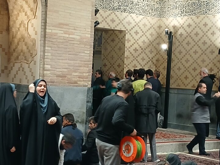 تصاویر/ اشاره مهر مراسم احیای شب قدر ویژه ناشنوایان در حرم مطهر رضوی