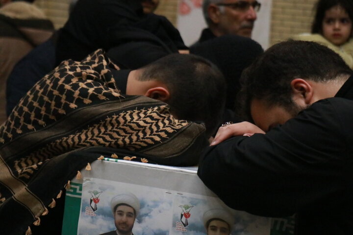تصاویر/استقبال از شهید حجت‌الاسلام محمد عبدالهی نیا 