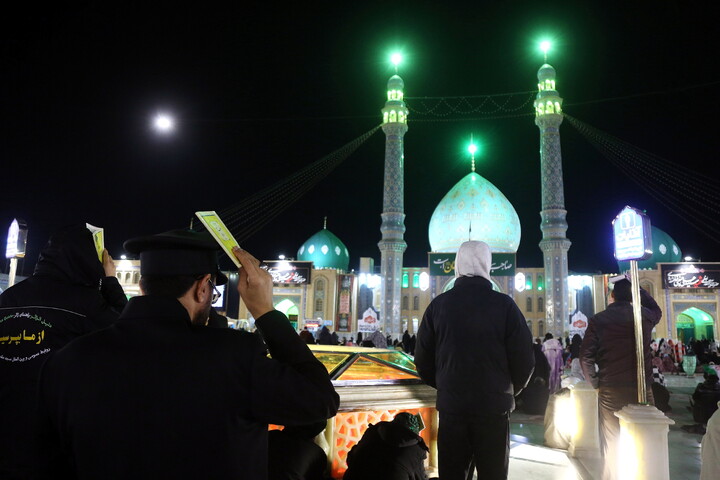 تصاویر/ مراسم احیا شب ۱۹ماه مبارک رمضان در مسجد مقدس جمکران