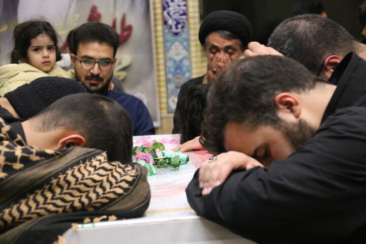 تصاویر/استقبال از شهید حجت‌الاسلام محمد عبدالهی نیا 