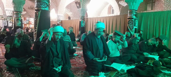 تصاویر / احیای شب نوزدهم ماه مبارک رمضان در اسکو