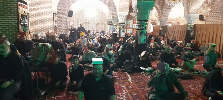 تصاویر / احیای شب نوزدهم ماه مبارک رمضان در اسکو