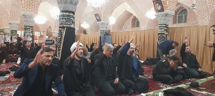 تصاویر / احیای شب نوزدهم ماه مبارک رمضان در اسکو