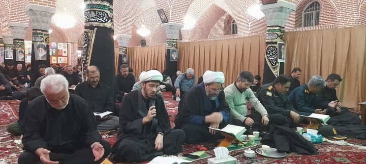 تصاویر / احیای شب نوزدهم ماه مبارک رمضان در اسکو