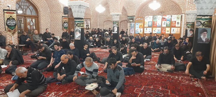 تصاویر / احیای شب نوزدهم ماه مبارک رمضان در اسکو