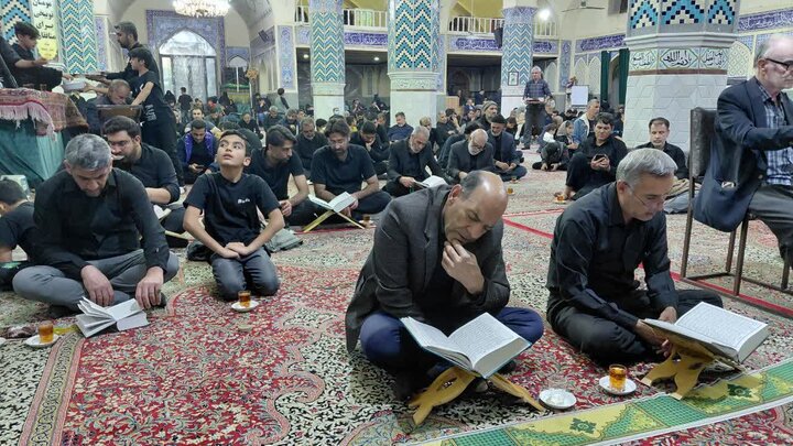 تصاویر/ شب نوزدهم ماه رمضان در مسجد جامع بهاباد