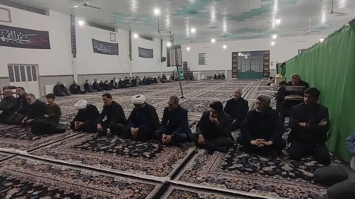 تصاویر/ حضور امام جمعه بهاباد در نراسم شب قدر روستاها