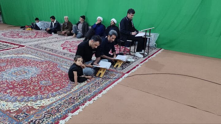 تصاویر/ حضور امام جمعه بهاباد در نراسم شب قدر روستاها