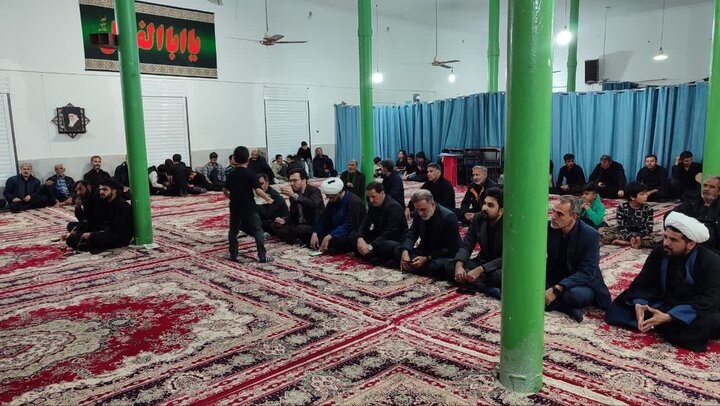 تصاویر/ حضور امام جمعه بهاباد در نراسم شب قدر روستاها